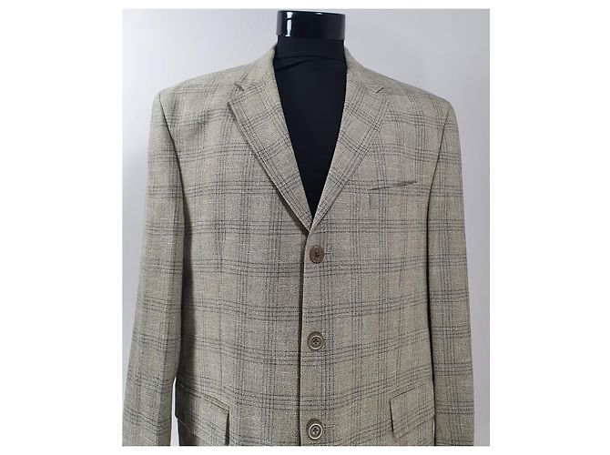 Dkny Blazer in cotone e lana Multicolore - vista 2