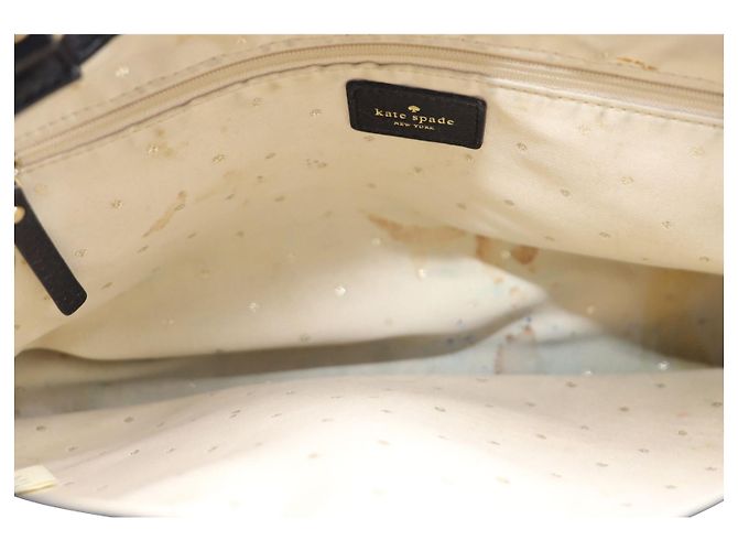 Kate Spade Mary Anne gesteppte Tasche aus schwarzem Leder - Ansicht 9
