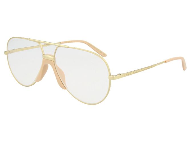 Gucci Aviator-Style Metal Sunglasses - view 2