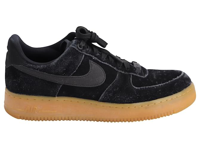 nike air force 1 07 lv8 suede black gum