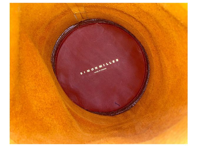 Bonsai di Simon Miller 20 Borsa Secchiello in Pelle Arancio Arancione - vista 5