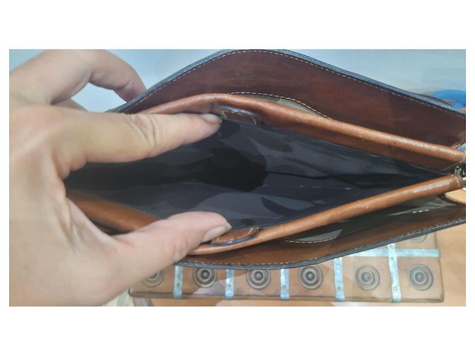 Vintage Etienne Aigner Tasche Hellbraun - Ansicht 5