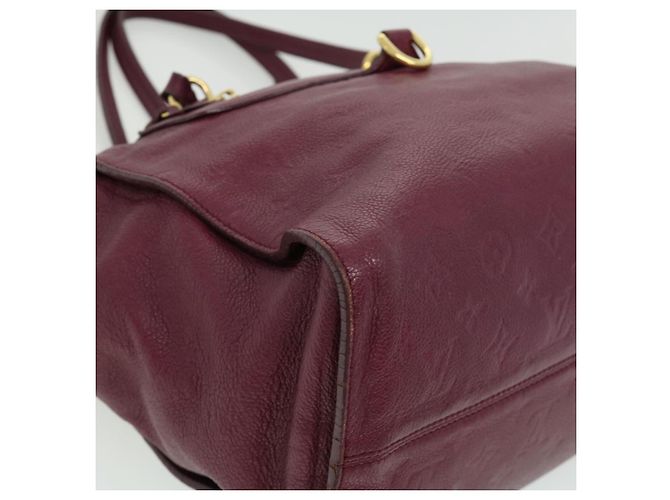 LOUIS VUITTON Monogram Empreinte Lumineuse PM Tote Bag Viola M94046 auth 30657 Porpora - vista 14