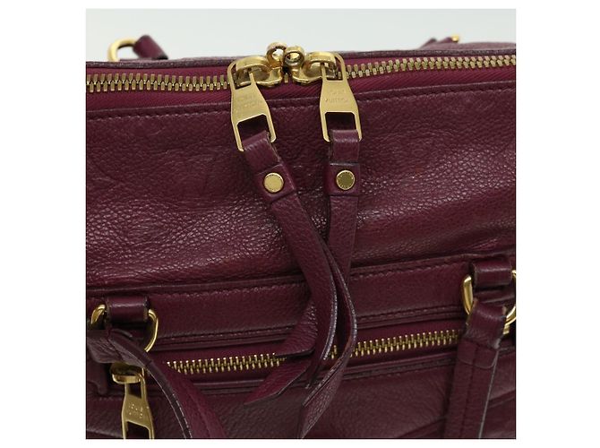 LOUIS VUITTON Monogram Empreinte Lumineuse PM Tote Bag Viola M94046 auth 30657 Porpora - vista 17