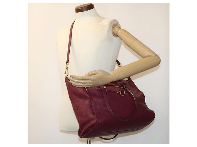 LOUIS VUITTON Monogram Empreinte Lumineuse PM Tote Bag Viola M94046 auth 30657 Porpora - vista 27