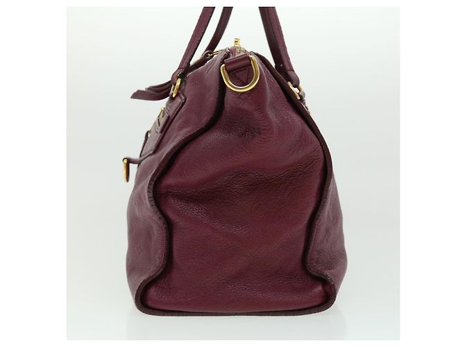 LOUIS VUITTON Monogram Empreinte Lumineuse PM Tote Bag Viola M94046 auth 30657 Porpora - vista 3