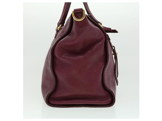 LOUIS VUITTON Monogram Empreinte Lumineuse PM Tote Bag Viola M94046 auth 30657 Porpora - vista 4