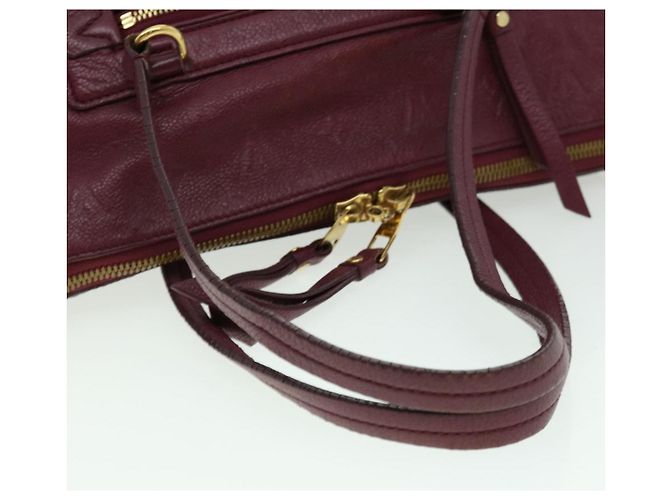 LOUIS VUITTON Monogram Empreinte Lumineuse PM Tote Bag Viola M94046 auth 30657 Porpora - vista 7