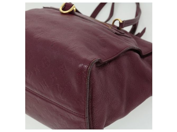 LOUIS VUITTON Monogram Empreinte Lumineuse PM Tote Bag Viola M94046 auth 30657 Porpora - vista 9