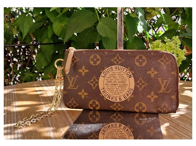 Cartera Louis Vuitton Complice Trunks & Bags de edición limitada Castaño - vista 17