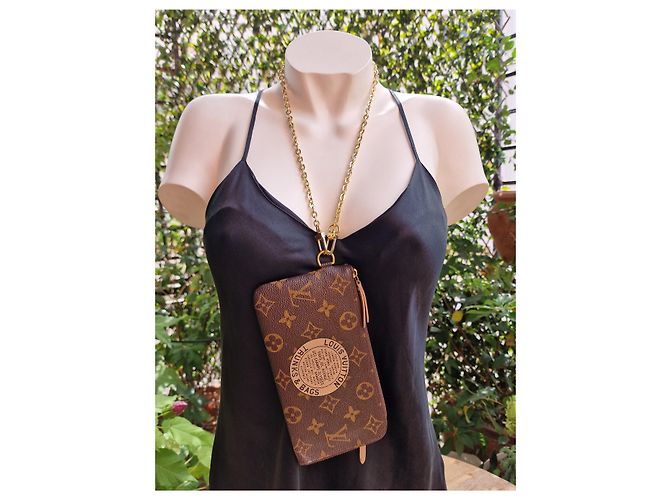 Cartera Louis Vuitton Complice Trunks & Bags de edición limitada Castaño - vista 19
