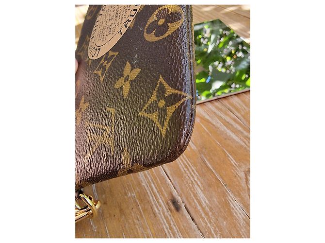 Cartera Louis Vuitton Complice Trunks & Bags de edición limitada Castaño - vista 11