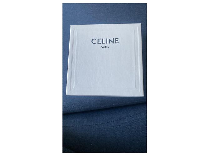 Céline Uniform Ledergürtel schwarz goldene Schnalle 85 cm - Ansicht 9