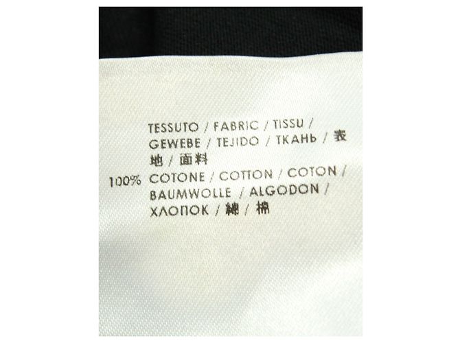 Camiseta de manga corta estampada en algodón negro de Alexander McQueen - vista 6