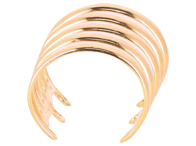 Brazalete Aurelie Bidermann Esteban de Metal Dorado - vista 2