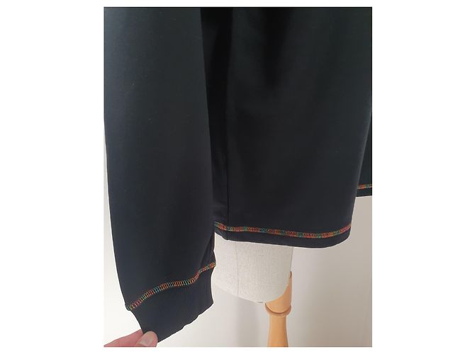 Sudadera M Missoni Negra de Algodón con Estampado Paisley Negro Multicolor - vista 4