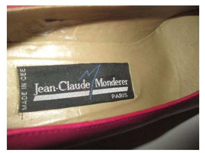 Autre Marque Jean Claude Monderer Pumps Fuchsia Leder 36 Pink - Ansicht 5