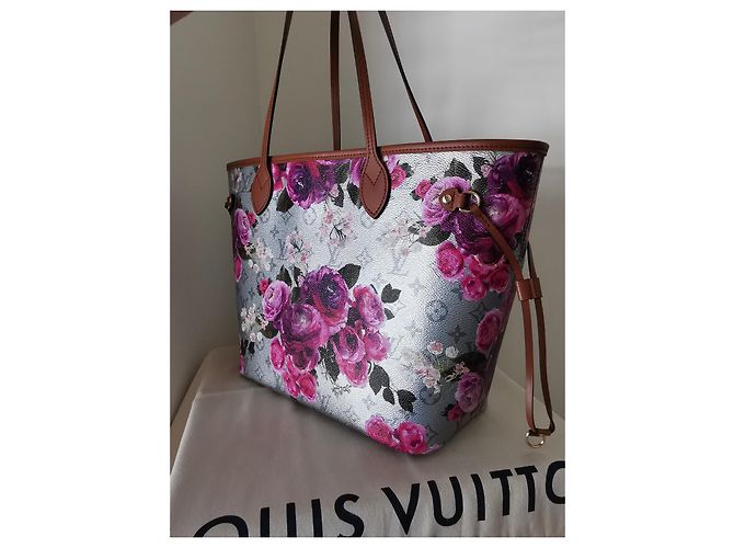 Louis Vuitton Neverfull MM Tote Bag LV Garden capsule Multicolore - vista 12