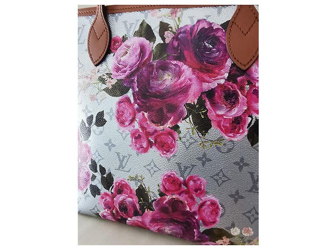 Louis Vuitton Neverfull MM Tote Bag LV Garden capsule Multicolore - vista 3