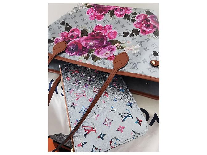 Louis Vuitton Neverfull MM Tote Bag LV Garden capsule Multicolore - vista 4