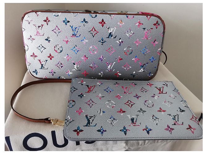 Louis Vuitton Neverfull MM Tote Bag LV Garden capsule Multicolore - vista 7