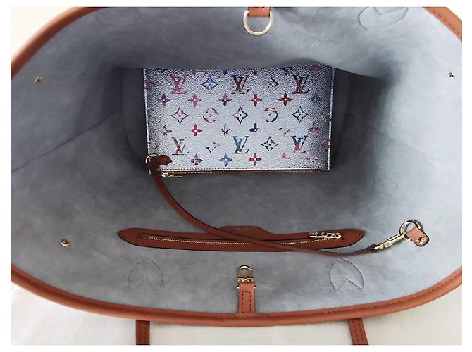 Louis Vuitton Neverfull MM Tote Bag LV Garden capsule Multicolore - vista 9