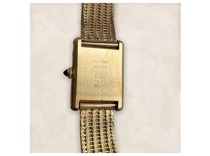 Cartier Tank Louis Paris Mechanisch Golden - Ansicht 2