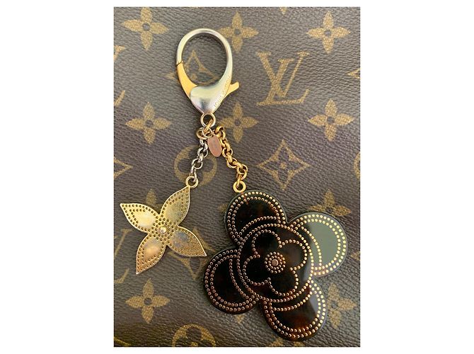 Borsa Louis Vuitton Hobe Metis in Pelle Marrone Scuro - vista 7