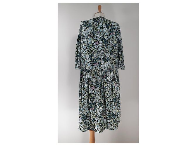 Vestido Risla Zadig & Voltaire Verde Floral de Viscose Multicor - vista 7