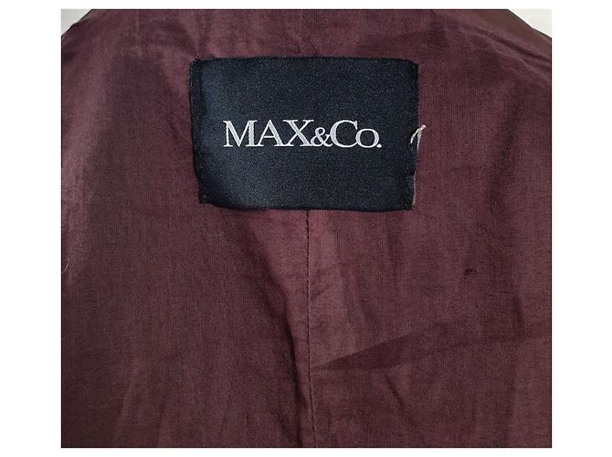 Max & Co Lederjacke Braun - Ansicht 6