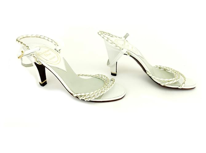 Christian Dior Heels White ref.626344 - Joli Closet