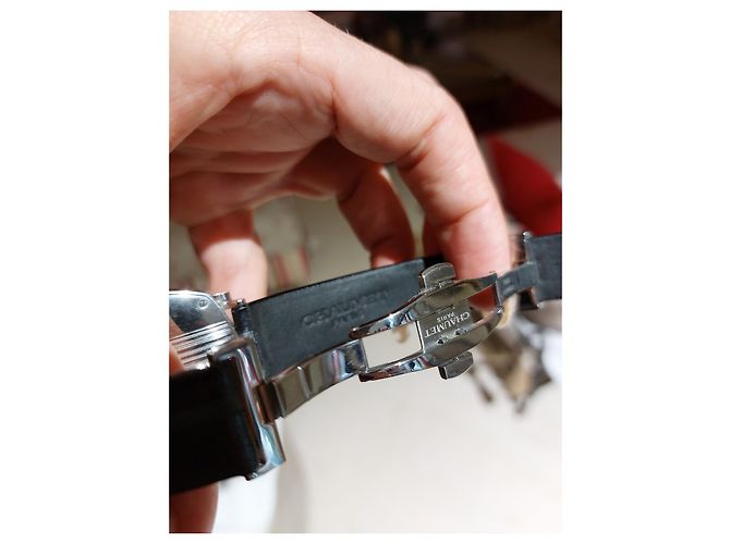 Chaumet Dandy Tiara Uhr Stahl schwarz 35mm - Ansicht 4