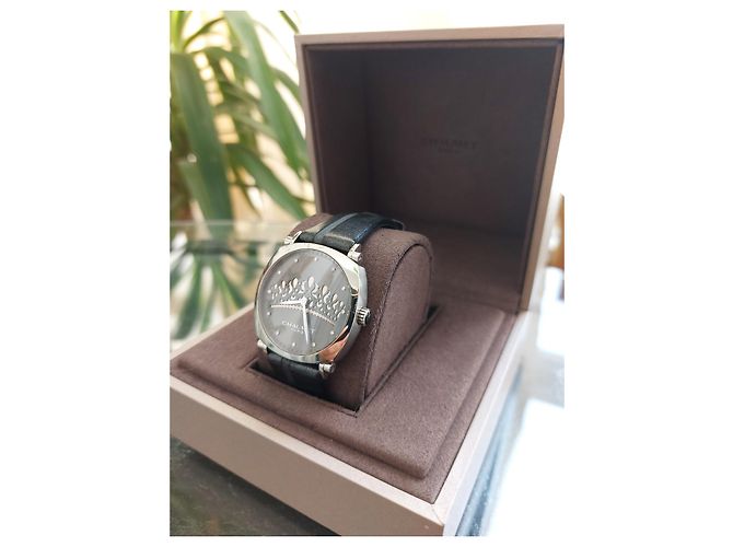 Chaumet Dandy Tiara Uhr Stahl schwarz 35mm - Ansicht 5