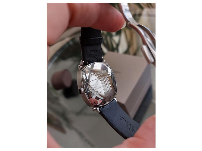 Chaumet Dandy Tiara Uhr Stahl schwarz 35mm - Ansicht 9
