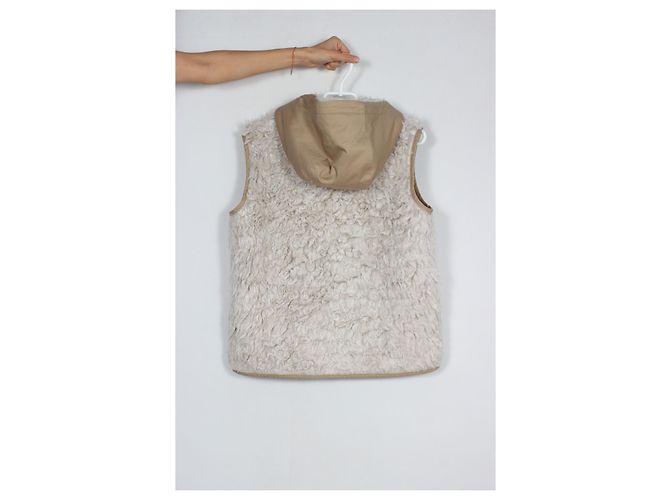 Autre Marque Chaleco Ksenia Schnaider Beige - vista 2