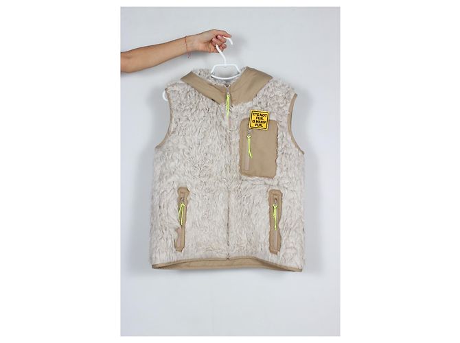 Autre Marque Ksenia Schnaider Weste Beige - Ansicht 2