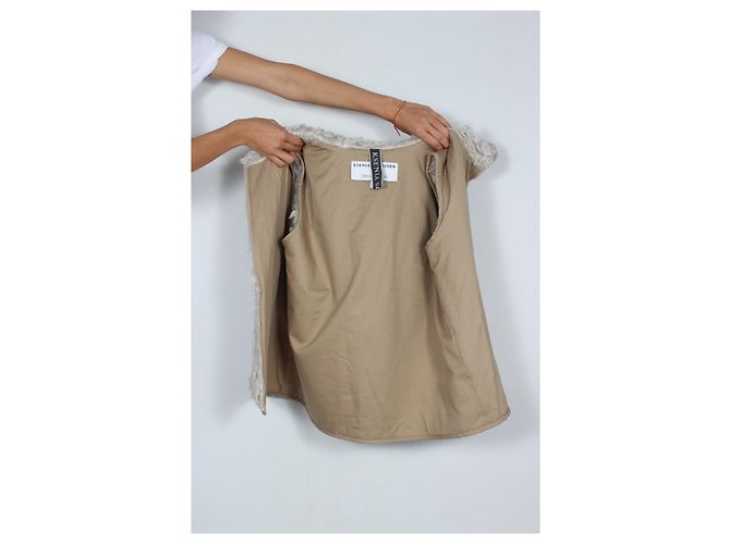 Autre Marque Ksenia Schnaider Weste Beige - Ansicht 5