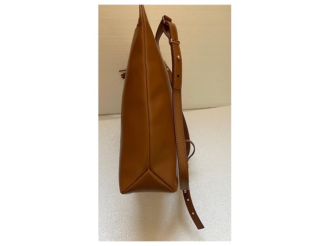 Autre Marque What For Leder Rucksack Hellbraun - Ansicht 10