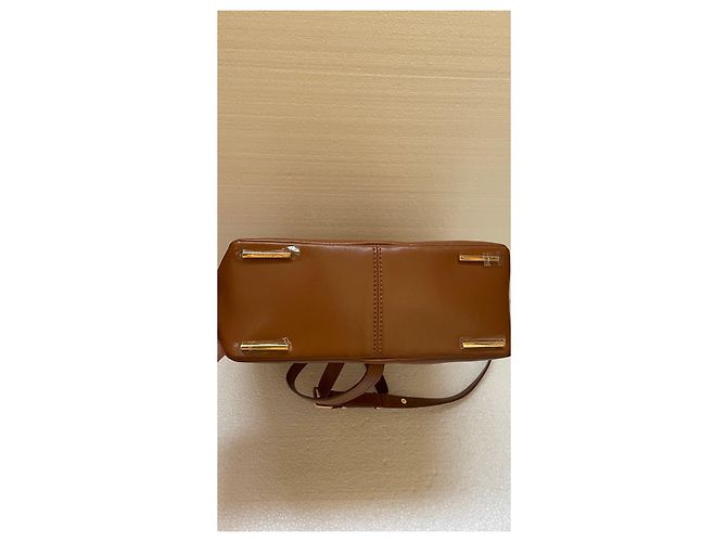 Autre Marque What For Leder Rucksack Hellbraun - Ansicht 7