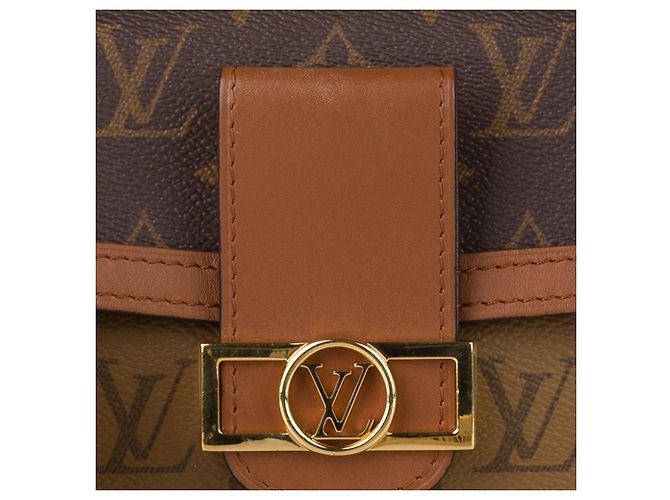Bumbag Louis Vuitton Brown Monogram Giant Reverse Dauphine Gürteltasche Braun Hellbraun - Ansicht 6