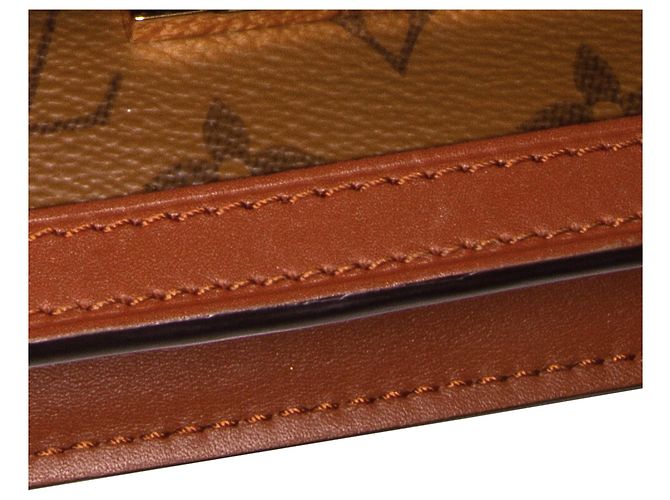 Bumbag Louis Vuitton Brown Monogram Giant Reverse Dauphine Gürteltasche Braun Hellbraun - Ansicht 7