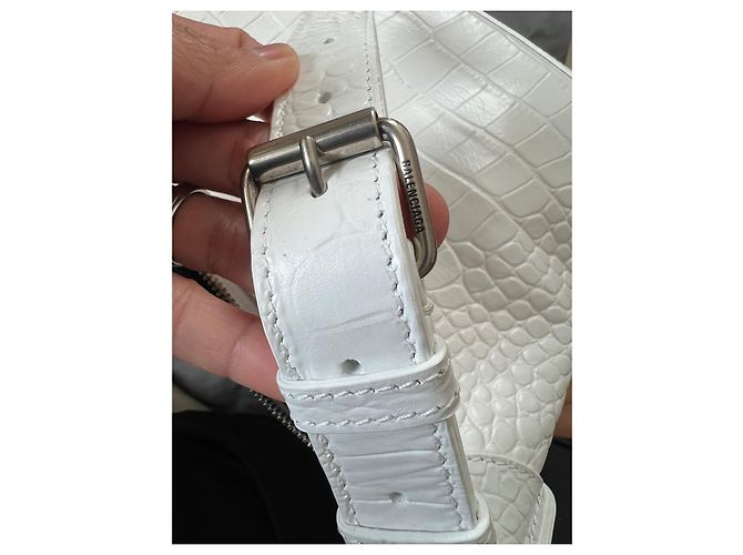 Air Hobo Balenciaga Neo Classic Hobo Xs Bianco - vista 10