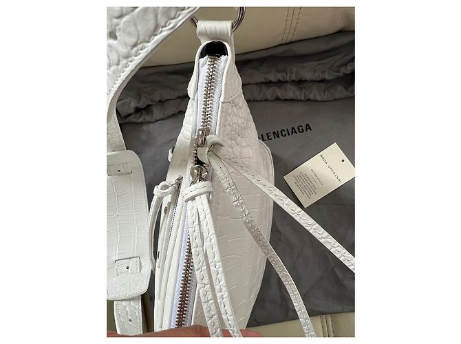 Air Hobo Balenciaga Neo Classic Hobo Xs Bianco - vista 14