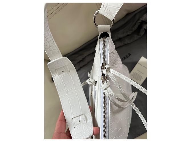 Air Hobo Balenciaga Neo Classic Hobo Xs Bianco - vista 15