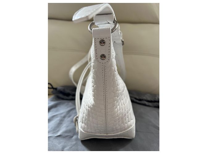 Air Hobo Balenciaga Neo Classic Hobo Xs Bianco - vista 6