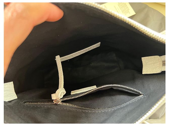 Air Hobo Balenciaga Neo Classic Hobo Xs Bianco - vista 8