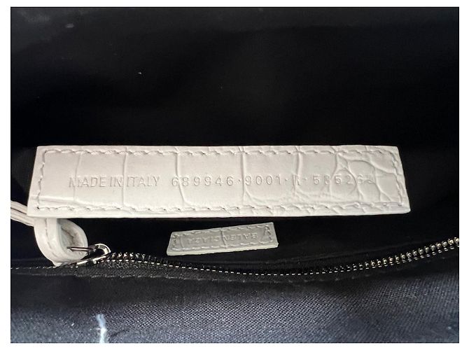 Air Hobo Balenciaga Neo Classic Hobo Xs Bianco - vista 9