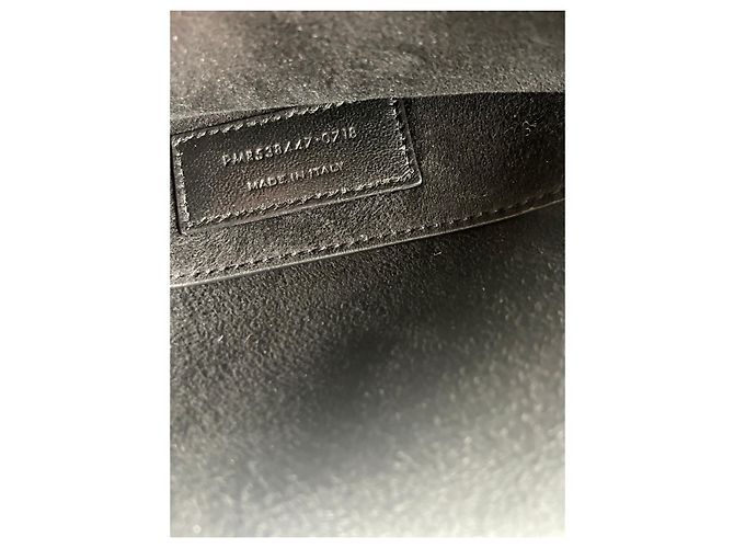 Borsa a secchiello Teddy Saint Laurent in pelle Nero - vista 11