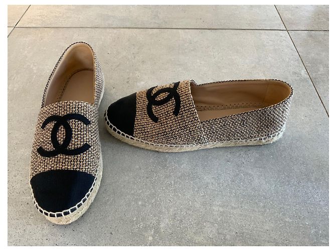 Chanel Espadrilles Golden - view 2
