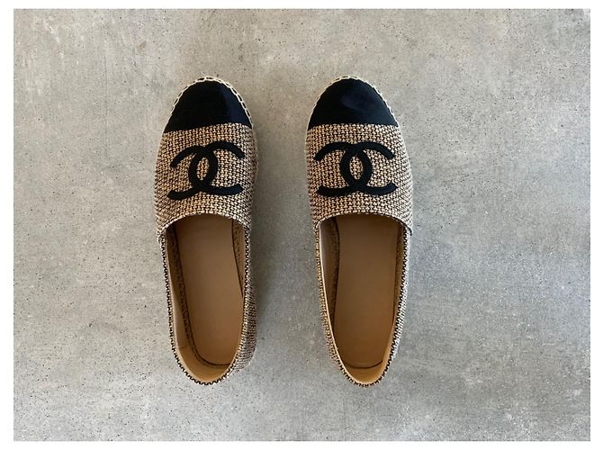 Chanel Espadrilles Golden - view 6